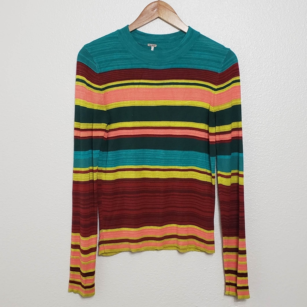 Free People Show Off Your Stripes Pullover